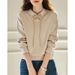 New Chinese-Style Stand Collar Frog Button Long-Sleeve Sweatshirt, Autumn And Winter, Fleece-Lined And Thickened, Tradit_ecoleips.com