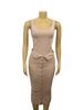 Women's Clothing Women's Sexy Hollow Lace Jumpsuit Skirt Suit Button Detail Slit Hip Design Style Fashion For Formal & Casual For Women_ecoleips.com