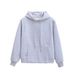 Women's Autumn Hoodie Sweatshirt & Jogger Pants Set - Streetwear Casual Outfit With Drawstring Hood & Pockets - Polyester Pullover & Lounge Pants_ecoleips.com