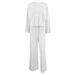 Russia Cross-Border New Knitted Long-Sleeve Long-Pants Comfortable Pajama Set European And American Autumn_ecoleips.com