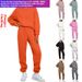 Women's Clothing Fleece Lined Round Neck Pullover Sweatshirt Set Long Sleeve Casual Trousers Autumn Winter_ecoleips.com