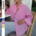DiYun European American Casual Vacation Versatile Long-sleeve Jacket Top Shirt Women's Clothing 2025 Autumn And Winter_ecoleips.com