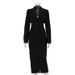 Women’s Clothing New Hollow Waist Design High End Suit Dress Temperament Commuting Single Breasted Long Sleeved Hip Skirt_ecoleips.com