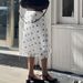 Women's Low-Waisted Ruffled Midi Skirt Style Summer Retro Polka Dot Pattern Versatile Long Street Style Skirt_ecoleips.com