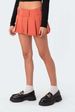 Women's Clothing Denim Side Zipper Pleated Skirt Pants_ecoleips.com