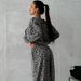 Leopard Print Zipper Hoodie Set Women's High-End Summer Low-Waist Loose Casual Wide-Leg Pants_ecoleips.com