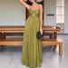 Summer Sexy U Shaped Suspender Dress for Women European And American Style Full Swing Design New 2026 Fashion for Foreign Trade Cross Border_ecoleips.com