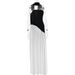 Women Trendy Formal Maxi Dress, Strapless Bandeau & Open‑Back Design, High Slit, Elegant Floating Ribbon Detail, Slim‑Fit Silhouette_ecoleips.com