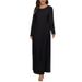 Verve New Muslim Prayer Clothing Basic Long Sleeve Inner Layer Round Neck Dress Robe_ecoleips.com