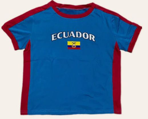 Women's Clothing New Embroidered Letter Short Sleeved Tops Summer Contrast Color Short Navel Baring Round Neck Women's T Shirt_ecoleips.com