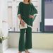 Women's Clothing Autumn New Sequin Exquisite Round Neck Suit_ecoleips.com