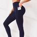 New Hot-Selling Cross-Border Yoga European And American High-Waisted Sexy Slimming Solid Color Tight Running Outdoor_ecoleips.com