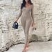 Diyun European And American Yoga Wear Sports Sexy Slim Fit Jumpsuit Women's Clothing 2025 Spring Summer_ecoleips.com