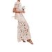 Women's Solid Color Lace Cardigan Casual Dress Single-Breasted European American Fashion Independent_ecoleips.com
