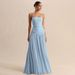 Women's Elegant Halter Neck Dress with Tie up Backless Suspender European American Style Slim Waist Ruched Design Cross Border E Commerce_ecoleips.com