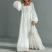 2026 Spring New Women's Clothing, Foreign Trade European And American Dress, Fashionable Vacation Style Lantern Sleeve_ecoleips.com