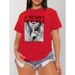 Cross-border Plus-size New Fashion Women's And Girls' T-shirts Wholesale_ecoleips.com