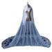 Women's Clothing Popular Sequined Tail Veil Veil Classic Style_ecoleips.com