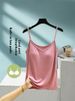 Summer Thin Modal One-Piece Strap Vest Women's Svel Top Bra-Free Base Layer Matching Bal Design Commute Sle_ecoleips.com
