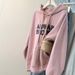 Real Shot Of Foreign Trade: Women's Lightweight Long-sleeve Sweatshirt Elaborate Letter Embroidery, New Spring/autumn_ecoleips.com
