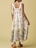 2025 European And American Fashion Spring-summer New Printed Camisole For Women, Holiday Style Mid-length Dress_ecoleips.com
