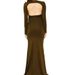 Women's Clothing Elastic Maternity Dress Fishtail Skirt Backless Belly Mopping Skirt_ecoleips.com