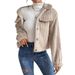 Oversized Lapel Coat For Women – Lightweight Double-Faced Polyester Jacket (XS-XL, Beige) | Fall/Winter Minimalist Streetwear_ecoleips.com