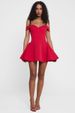 2025 Summer New Women's Fashion Solid Color Off-Shoulder Short Elegant Slim Fit Tube Dress_ecoleips.com