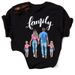 European And American Clothing, White Top, Mother's Day Themed Women's Short-sleeve T-shirt For Summer_ecoleips.com