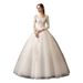 New Women's Clothing Elegant Princess Wedding Dress For Women Long Sleeved Simple Slimming High End Light Dreamy Gown_ecoleips.com