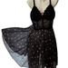 Aria Basics Aria Basics Cross-border European And American Plus-size Sexy Lace Mesh Deep V Camisole Nightdress 2081_ecoleips.com