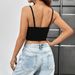 Women's Clothing Hot Style Sexy Hot Girl Design Slimming Slit Slimming Camisole Top_ecoleips.com