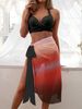 Women's Clothing Bikini Beach Swimsuit Three Piece Set Multi Color Slim Fit_ecoleips.com