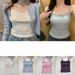 Elegant Lace Flower Print Camis 2024 Y2K Slim Sexy Vest Floral Tops One Size Floral Tank Tops Spring_ecoleips.com