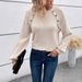 In-stock 2024 Autumn/Winter European American Style Lace Patchwork Raglan Sleeve Women's T-shirt, Fashionable Versatile,_ecoleips.com