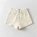 2025s Women's Denim Shorts Summer New Korean Style Elastic Tight Hip-lifting Petite Spring Versatile Hot Pants Trend_ecoleips.com