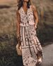 2023 European And American Cross-border Summer New Sleeveless Long Dress, Fashionable Casual Women's Clothing,_ecoleips.com
