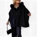 Women's Clothing Autumn And Winter Hooded Long Sleeved Coat, Solid Color Loose Cardigan, Fashionable Woolen Top For Women._ecoleips.com