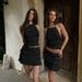 2025 Winter New Women's Fashion Sexy Pleated Halter Backless Slim Vest Short Skirt Set_ecoleips.com