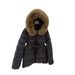 girl Girl Girl Mengjia Same Style Belt Waist Slimming Down Jacket Women Short Fox Fur Collar 2025 New Winter Cold-Proof_ecoleips.com