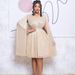 C8543 With Belt, 2023 New V-neck Elegant Long-sleeve Cape Waist-cinching Dress, Foreign Trade Dress_ecoleips.com