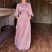 Women's Clothing Hot Diamond Long Robe Swing Evening Dress_ecoleips.com
