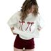 2025 Summer New Women's Loose Slimming Bowknot Print Fashion Top Short Sleeve T-Shirt Trend_ecoleips.com