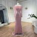 Women's Clothing One Shoulder Feather Fishtail Dress Light Luxury Elegant Temperament Celebrity Banquet Host Evening Dress_ecoleips.com