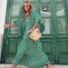 Women's Clothing Plus Size Women's Geometric Collage Puff Sleeve Dress Autumn Street Bombing Fashionable Casual Dress_ecoleips.com