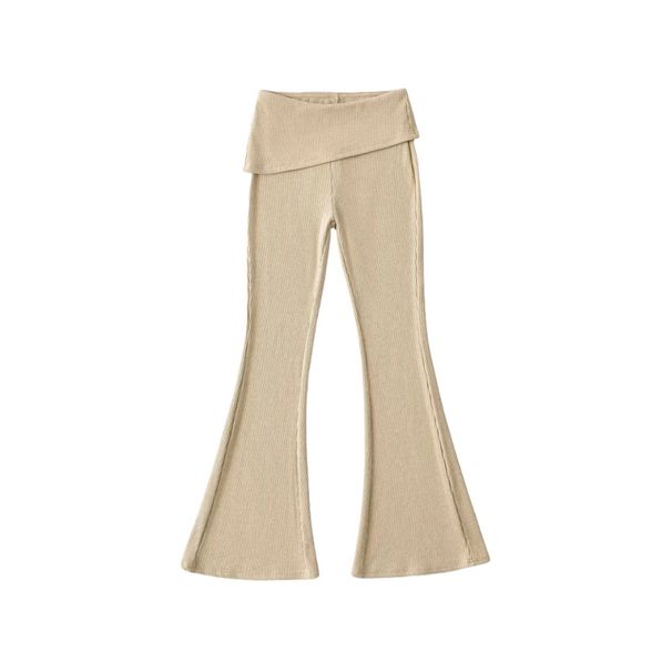 Women's Slim Fit Cardigan Top With Turn Up Waist And Slightly Flared Trousers Set Long Sleeved Brushed Zipper Autumn Winter Sexy_ecoleips.com