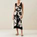 Women's Clothing New Two Piece One Piece Gauze Skirt Swimsuit Multi Color Printing Conservative Sun Protection Swimsuit_ecoleips.com
