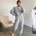 Premium Casual Long Sleeve Two-Piece Set - Streetwear Loungewear For Men & Women | Comfortable Cotton Blend | Spring Fashion | S/M/L/XL_ecoleips.com