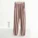 Loose Modal Sleepwear Pants For Women Summer Large Size Casual Solid Color Homewear Thin Anti Mosquito Air Conditioning Pants_ecoleips.com