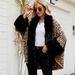 Women's Clothing autumn and winter rex rabbit fur warm thickened cloak shawl coat women_ecoleips.com